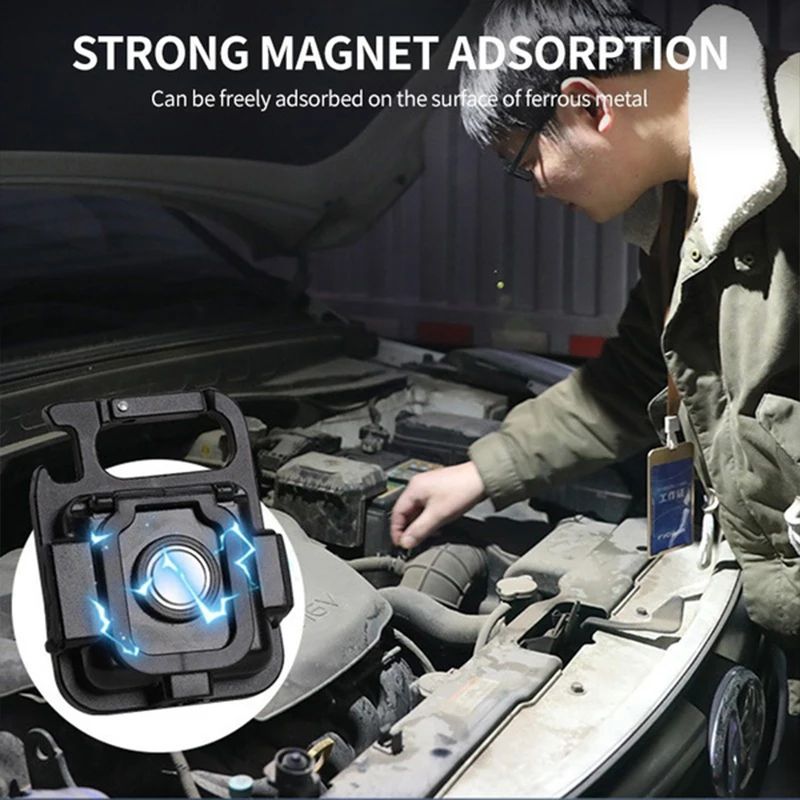 Portable Keychain Light Mini Multifunctional Camping Flashlight USB Rechargeable Work LED Bright COB Pocket Clip Lantern 1-10Pcs