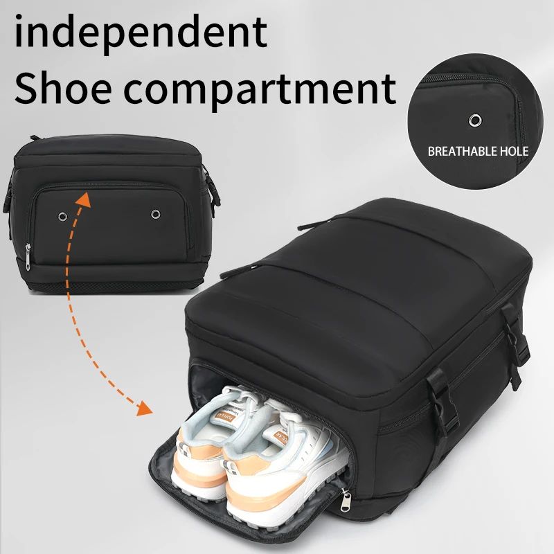 Mochila de Viagem Grande Mochila de Bordo Mochila de Caminhada Impermeável para Esportes ao Ar Livre Mochila Casual, Mochila Escolar