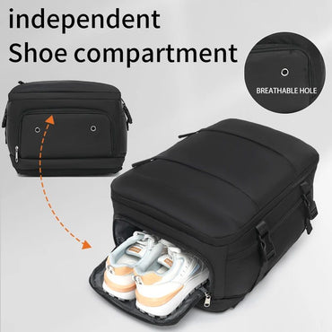 Mochila de Viagem Grande Mochila de Bordo Mochila de Caminhada Impermeável para Esportes ao Ar Livre Mochila Casual, Mochila Escolar