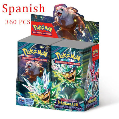 ?Mais Recente 324 Peças Cartas Pokémon Sol & Lua XY Evoluções Caixa de Booster Pokémon Brinquedo de Cartas Colecionáveis para Crianças?