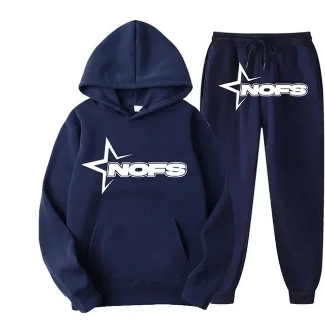 2024 men and women of the same fashion trend hoodie casual two-piece suit jacket pants fashion brand printing logo size S-3XL