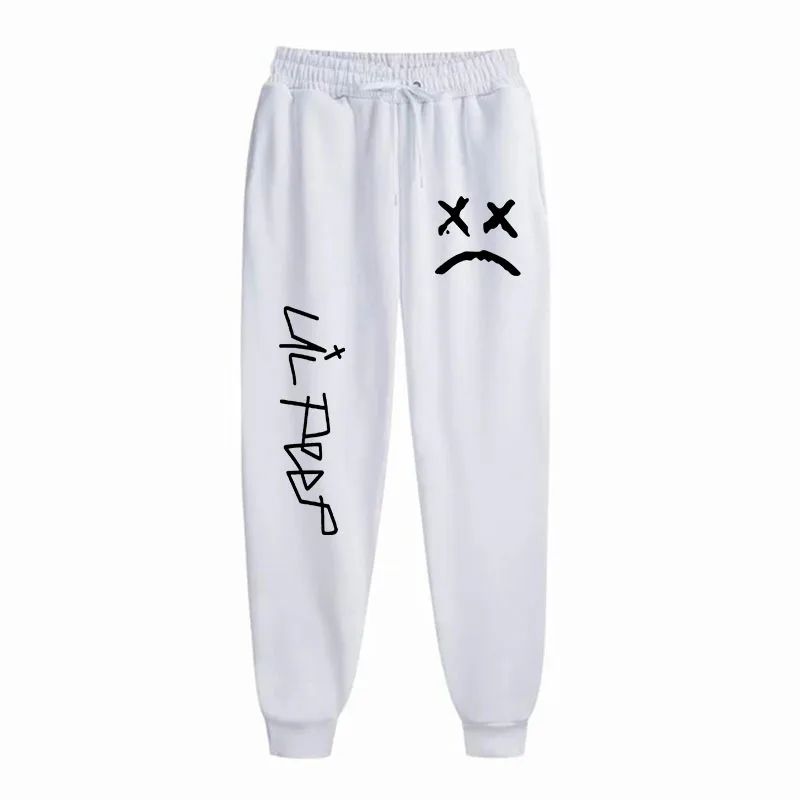 Calça de corrida estilo novo Lil Peep Cry Baby masculina, macia, para musculação, joggers, moletom, calças compridas, treinamento esportivo
