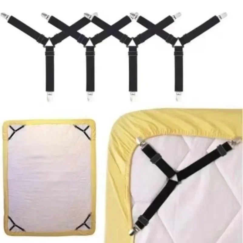 Bed sheet anti slip fastener, tablecloth, sofa cushion, elastic rope clip, bed sheet fixing buckle, duvet cover, anti slip strap