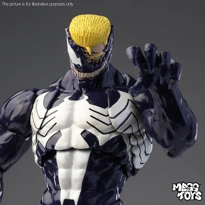 100% Original HOT Mess Toys Venom Lethal Protector Eddie Brock Black Spider-Man Action Figure Collectible Model Statue Toy Gift