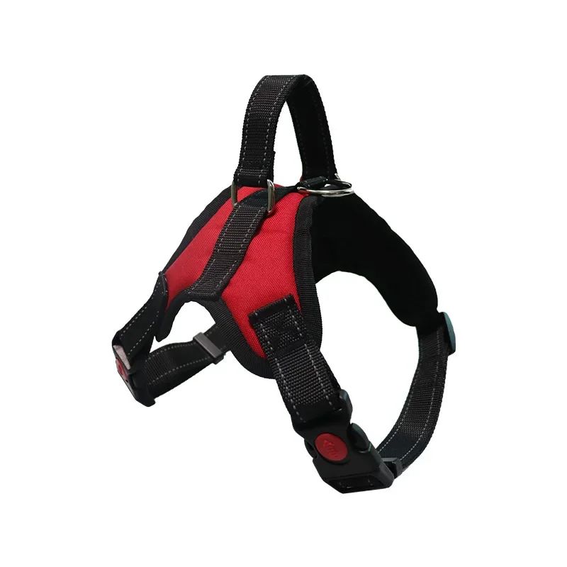 Colete Ajustável para Cães Pequenos e Grandes, Guia Forte de 150cm para Cães, Coleira Refletiva, Para Arrasto e Puxada