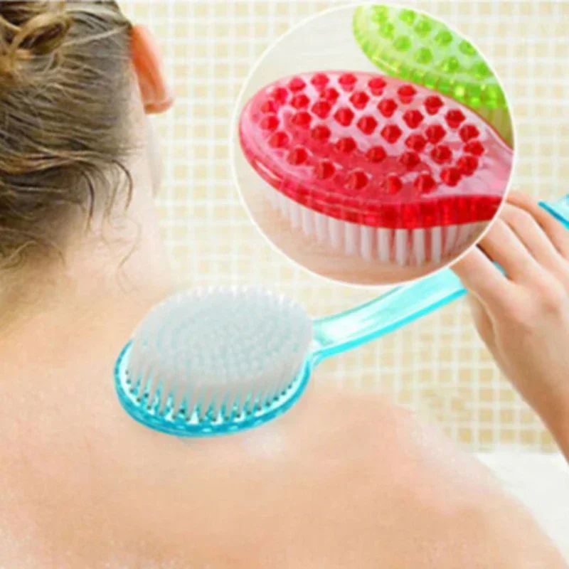 Escova de Banho Escova de Bolas para as Costas Escova de Corpo para Banheiro Esfoliador de Costas para Lama Escovas de Massagem para Chuveiro