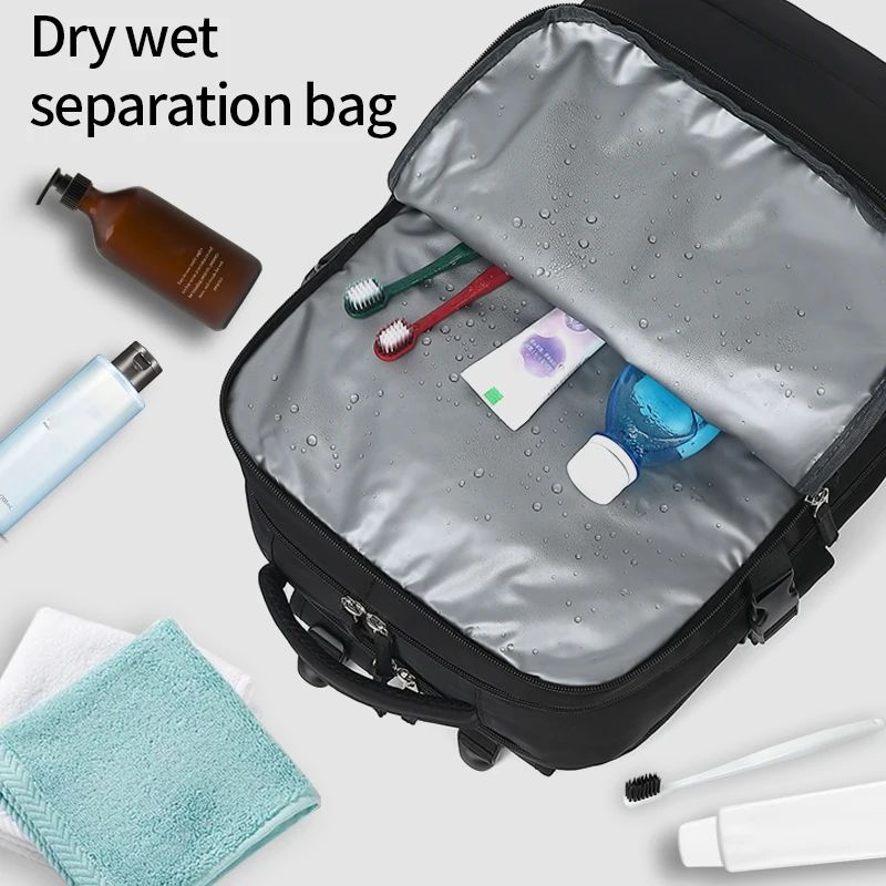 Mochila de Viagem Grande Mochila de Bordo Mochila de Caminhada Impermeável para Esportes ao Ar Livre Mochila Casual, Mochila Escolar