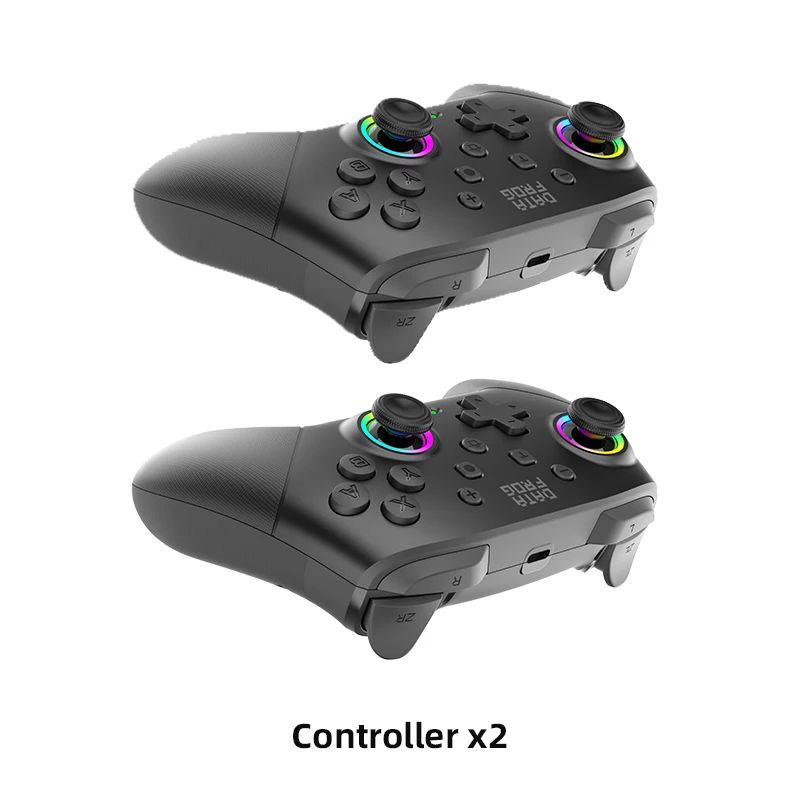 DATA FROG Wireless Pro Gamepad With HD Vibration Ergonomic Grip For Switch 2 Switch Lite Switch OLED Console Gaming Accessories