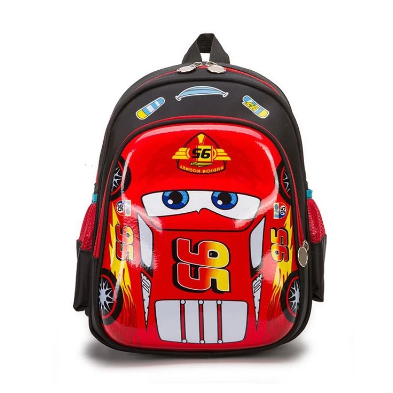 Mochila Disney Pixar Carros Ortopédica Escolar para Meninos Impermeável para Adolescentes Mochilas Escolares de Desenhos Animados Presente de Natal de Aniversário