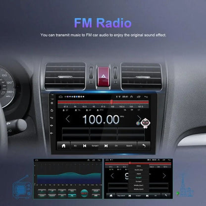 2G+32G compatível com Honda Civic 1996-2001 com Carplay e Android 9 polegadas Android 13 Rádio GPS Estéreo Automotivo WiFi B compatível com Carplay