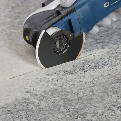Lâmina de serra oscilante Bosch Starlock ACZ 85 RT3 de metal duro para argamassa + lâminas abrasivas para acessórios de renovação de betão e painéis de cimento