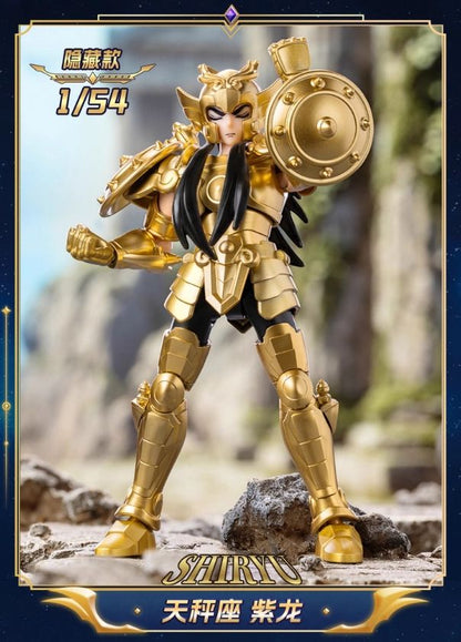 Blokees Saint Seiya Galaxy Versão 2 Bonecos de Ação Camus Hyoga Dohko Milo Shiryu Pegasus Nachi Anime Brinquedos Presentes Infantis