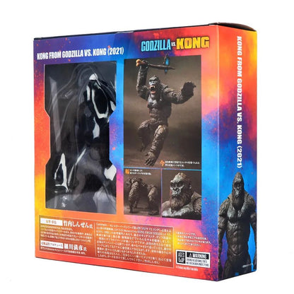 2021 SHF 18cm Movie Monkey King Kong Articulated Figure Model Toys for Children