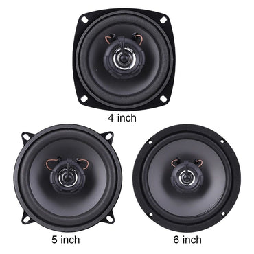 4/5/6 Inch HiFi Coaxial Subwoofer Car Automobile Audio HiFi Music Full Frequency Car Stereo Speaker 300W 400W 500W Car Speakers