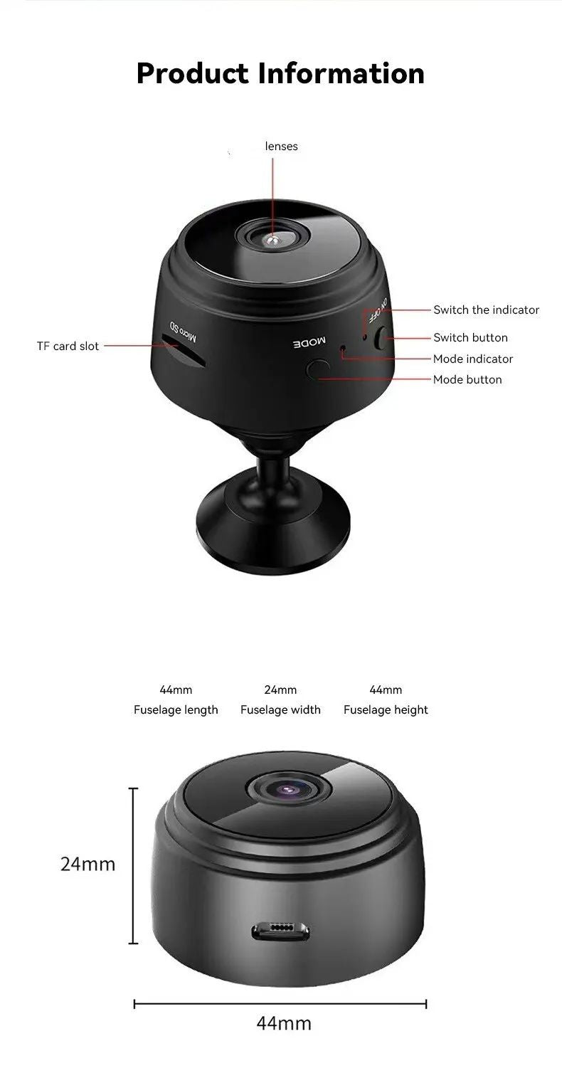 A9 Wifi Mini Camera Wireless Intelligent Home Security Ip Wifi Camera Monitor Mobile Remote Camera Mobile Remote Application