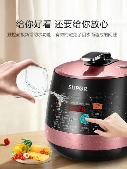 Supor 220v Electric Pressure Cookerhousehold Intelligent Rice Cooker Pressure Cooker 5L Double-bravery Pressure Cooker 220V