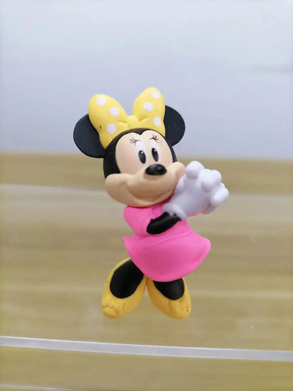 Disney Steamboat Willie Mickey Mouse Anime Figure Model Toys Cake Desktop Decoration Collectible Dolls Toys Gifts for Children