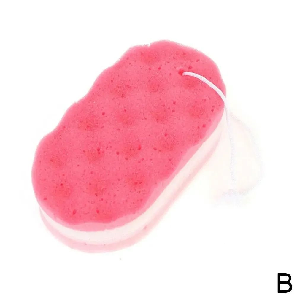 3-layer Wave Bath Sponge Exfoliating Body Brush Shower Skin Clean Massage Cleaning Shower Brush Skin Care Remover Bath Supplies
