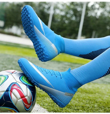 New Men Women Professional Soccer Shoes Football Boots Hot-selling High-quality Training Futsal TF Shoes Match Grass Cleats