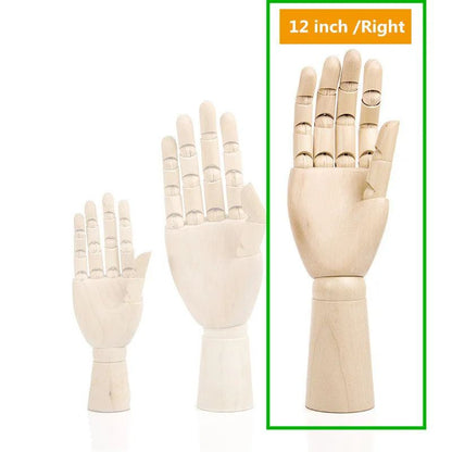 Wooden Hand Body Draw Action Toys Drawing Sketch Mannequin Model Movable Limbs Figures Home Decor Artist Models Jointed Doll