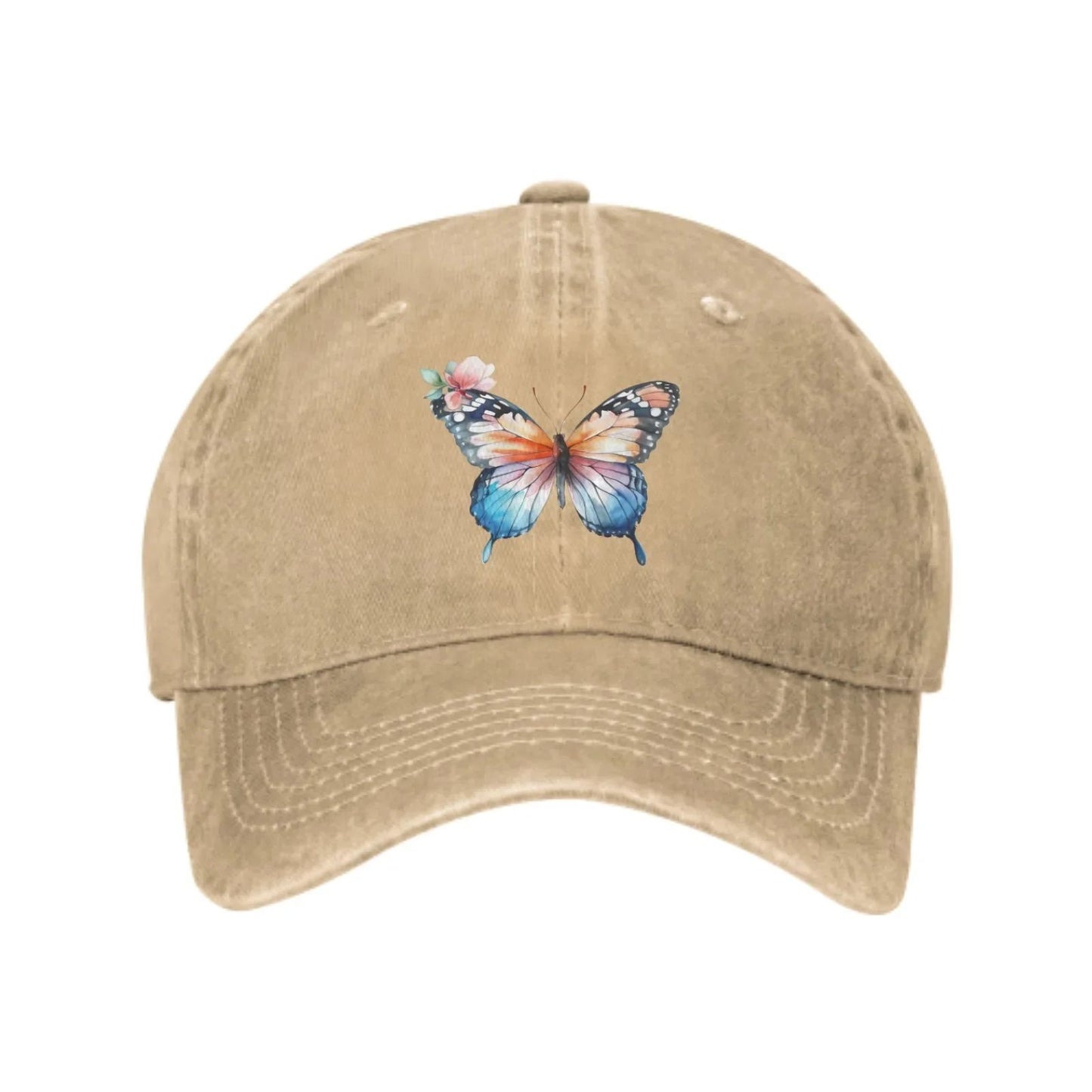 Watercolor Baseball Caps Soft Trucker Hats for Men Women Hats Outdoor Casual Sport All Seasons
