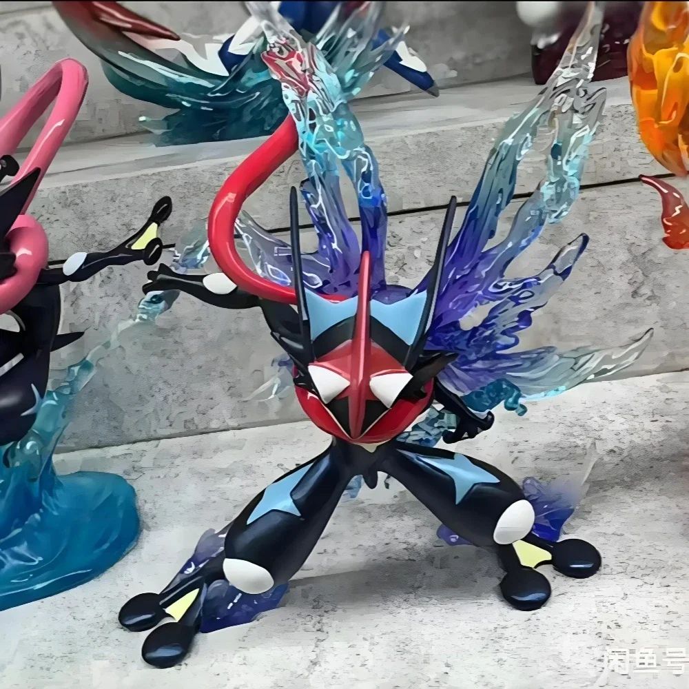 12cm/4.72in Anime Pokémon Greninja Boneco de Ação Figuras Colecionáveis em PVC Brinquedos de Modelo para Presentes Infantis