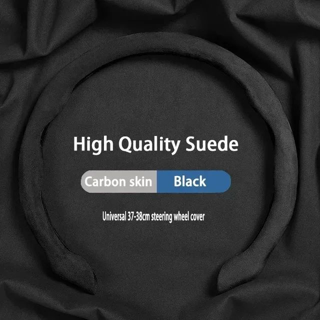 Car Suede Steering Wheel Cover Breathable For Haval H6 Jolion Dargo Chulian M6 H9 H4 H2 H3 H7 H8 F7 F7X C50 2022