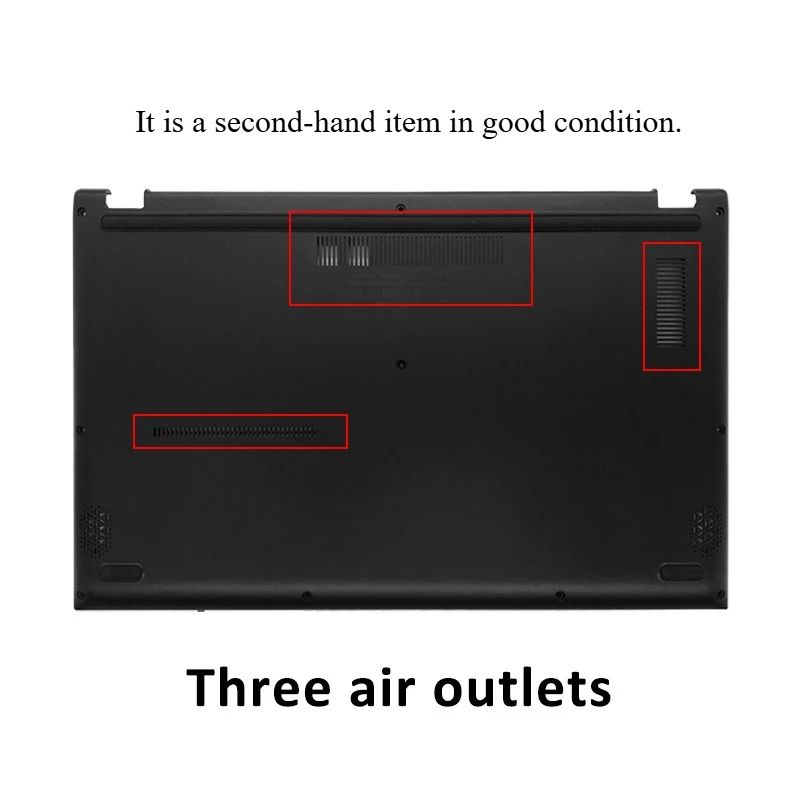 Para VivoBook 15 X512 V5000F V5000J V5000D X512F A512 A512F F512 Tampa Traseira do LCD do Laptop Painel Frontal Dobradiças do Palmrest Base Inferior