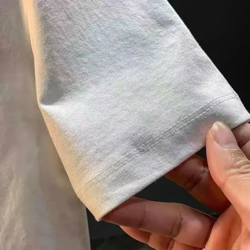 Men's T-Shirt Dragon Ball Goku Japanese Anime Hot Blood Classic Portrait Cotton Fashion High Street Unisex Harajuku Y2K