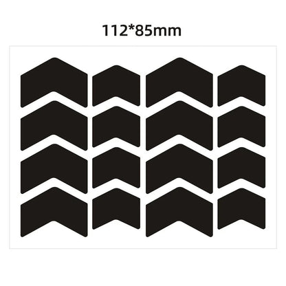 Adesivos Refletivos para Capacetes Adesivos Invisíveis para Capacetes Fita Refletiva Autoadesiva para Capacetes de Bicicleta Moto Scooter