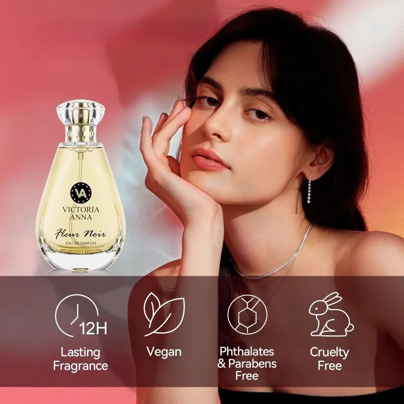 50ML Coleção de Perfumes Unissex Luxuosos, Aromas Elegantes Amadeirados Frutados Florais para Mulheres, Presentes, Envio Rápido