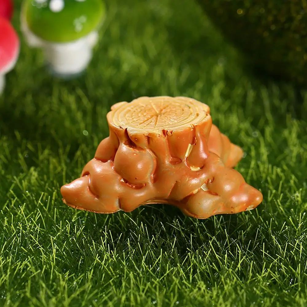 1SET Doll House Miniature Bench Stools White Chair Cute Fairy Garden Gnome Moss Terrarium Bonsai DIY Craft Home Decoration