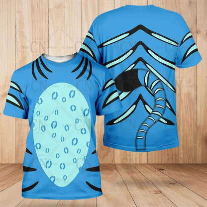 Kpop Demon Hunters Derpy Tiger 3D Printed T-Shirt Kids Casual Cosplay Quick Dry Sportswear Adult Graphic T-Shirts