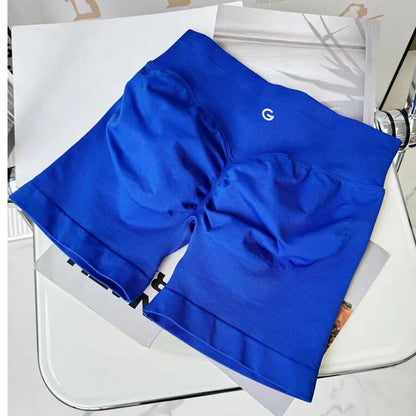 2025 Autumn New Women's Cotton Thread Elastic Yoga Sports Shopping Shorts Versatile