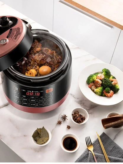 Supor 220v Electric Pressure Cookerhousehold Intelligent Rice Cooker Pressure Cooker 5L Double-bravery Pressure Cooker 220V