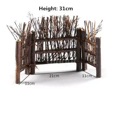 Vintage bamboo sushi dish bamboo fence Japanese Korean fence plate Cuisine Sushi Boats Bamboo Creative Exquisite Sushi Tools