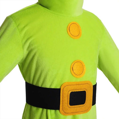 Dopey Cosplay The Seven Dwarfs Boys Bodysuit Hat Suit Halloween Cosplay Costume Party Anime Snow White Dopey