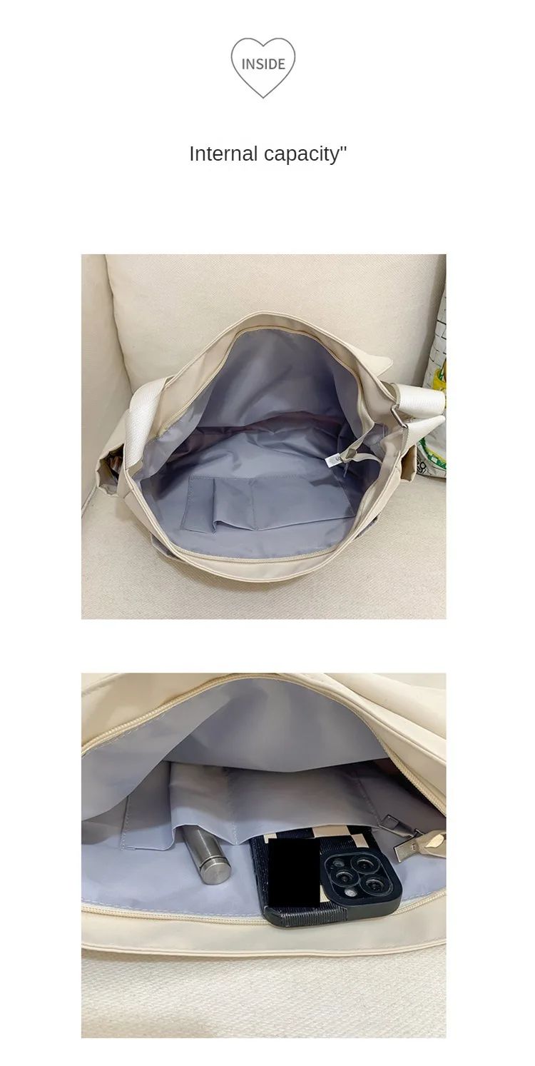 Women Star Pattern Y2k Messenger Bag Casual Tote Lady Simple Large Capacity Shoulder Bag Girl Travel School Bookbag Handbag