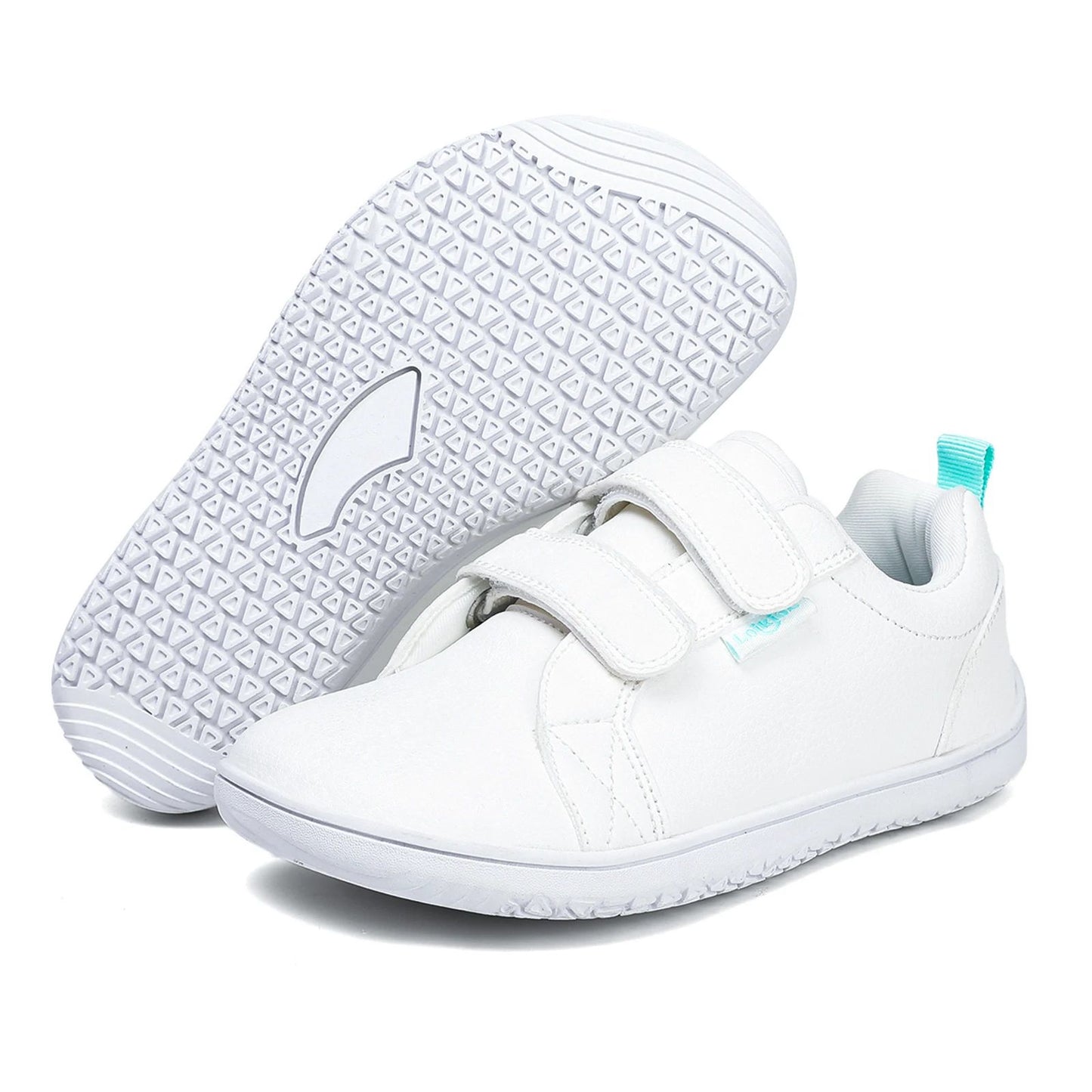 Boys Girls Casual Shoes Kids Wide Toe Barefoot Sneakers Youth Lightweight  Artificial Leather Walking Flats Skate Non Slip