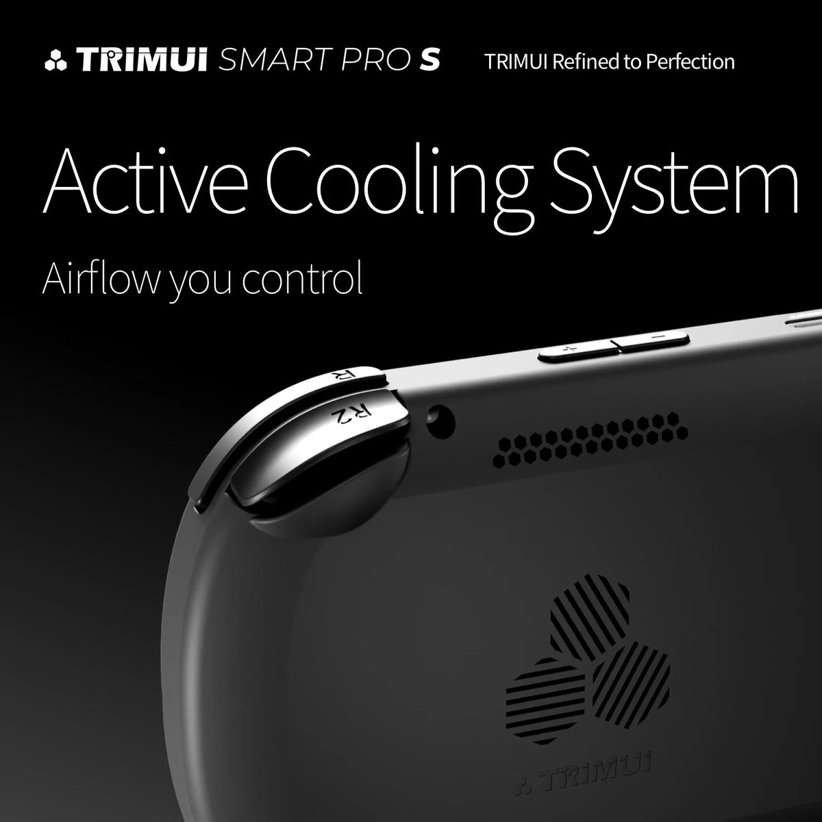 Trimui Smart Pro S Handheld Game Console 4.96'' IPS Screen Linux System Joystick RGB Lighting Retro Video Game Smartpros Gifts
