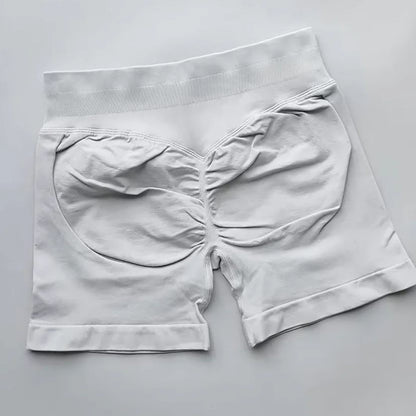 Gym Summer Women's Yoga Exercise Shorts Seamless High Waist Hip Tight Solid Color Shorts Yoga Exercise leggings