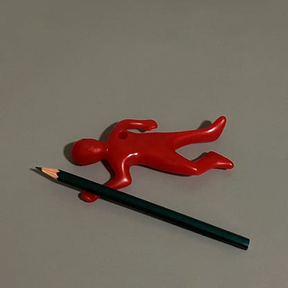 Fuuny Dead Figure Pencil Holder Corpse Statues Pen Storage Rack Figurine Table Ornament Living Room Decoration Desk Accessories