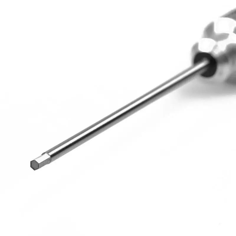 Kit de chave de fenda hexagonal de aço branco 0,9/1,27/1,3/1,5/2,0/2,5/3,0 mm para helicóptero RC, avião, carro, drone, modelo de aeronave e reparo