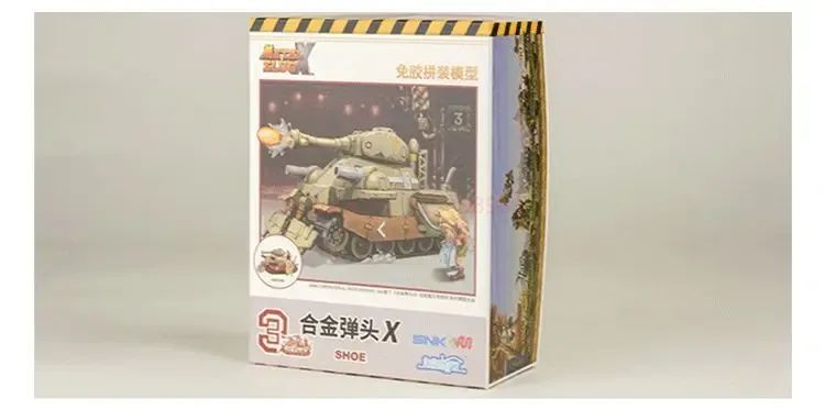 ?EM ESTOQUE? XIN SHI Modelo de Montagem Metal Slug X 2 SV-001 SV001 SLUGFLYER NOP-03 LANDSEEK T-2B SHOE Brinquedos de Bonecos de Ação