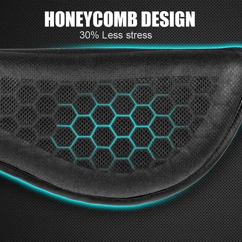 Almofada de Assento de Moto 3D Colmeia Antiderrapante Almofada de Gel de Moto Almofada de Assento de Alívio de Pressão para Moto Acessórios de Moto