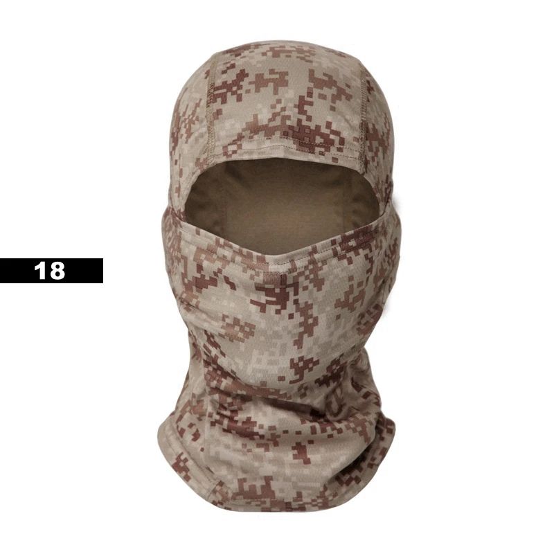 Balaclava Baseball Caps Full Face Mask Set Men Summer Snapback Sun Hat Outdoor Hunting Camouflage Balaclava
