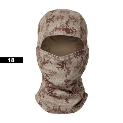Balaclava Baseball Caps Full Face Mask Set Men Summer Snapback Sun Hat Outdoor Hunting Camouflage Balaclava