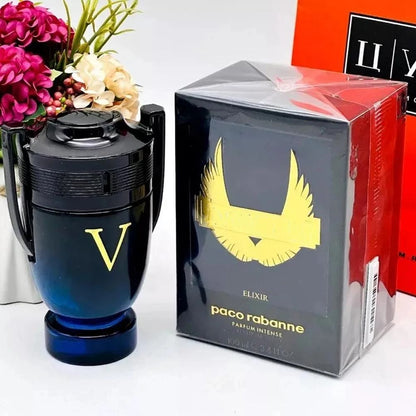 100ML Victory Men's Perfume EDP, Woody Aquatic Notes, Fresh Ocean Fragrance Spray Gift For Men 3.4 Oz Parfum Intense Cologne