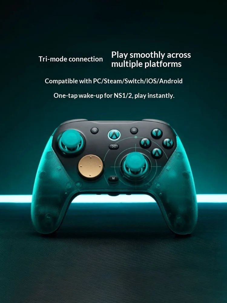 Game Sir G7 Pro 8K Aimlabs Game Controller Tmr Joystick 8000Hz Wired Gamepad for PC Steam Switch Android Apple One Click Wake NS