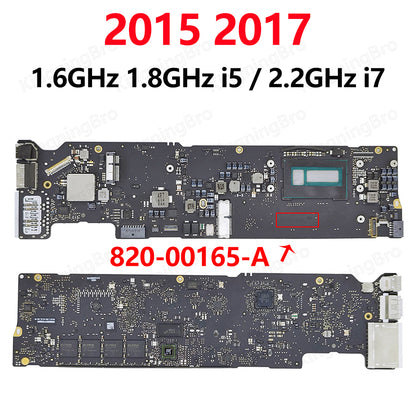 Placa Lógica Original A1466 para Macbook Air 13" A1369 A1466 Placa-mãe i5 i7 4GB 8GB 2010 2011 2012 2013 2014 2015 2017